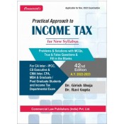 Commercial's Practical Approach to Income Tax for CA Inter [IPCC] November 2022 Exam [New Syllabus] by Dr. Girish Ahuja & Ravi Gupta